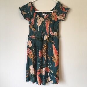 Women’s Patrons of Peace Smocked Mini Dress Size S